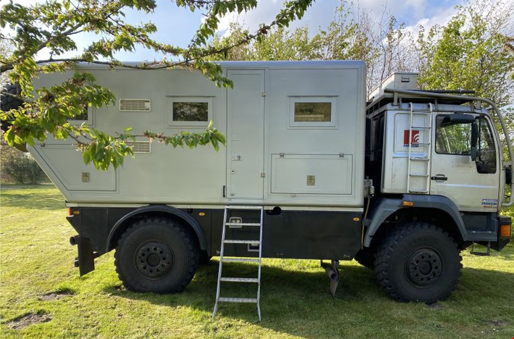 Slapen in een expeditie camper Slapen in een expeditie camper